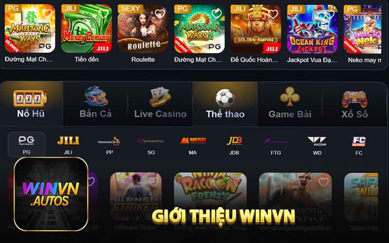 Giới Thiệu Winvn Thế Giới Giải Trí Không Giới Hạn