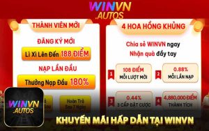 Khuyến Mãi Hấp Dẫn Tại Winvn