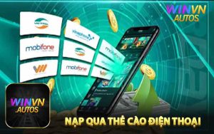 Nạp Tiến WINVN - Qua Thẻ Cào Điện Thoại